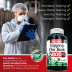 FITO MEDIC'S Lab Corteza de Olmo Americano, 200 Cápsulas, Suplemento Herbal
