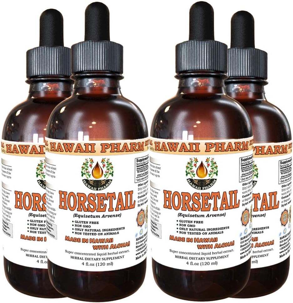 Hawaii Pharm Cola de Caballo (Equisetum arvense) Extracto Líquido 2x946 ml