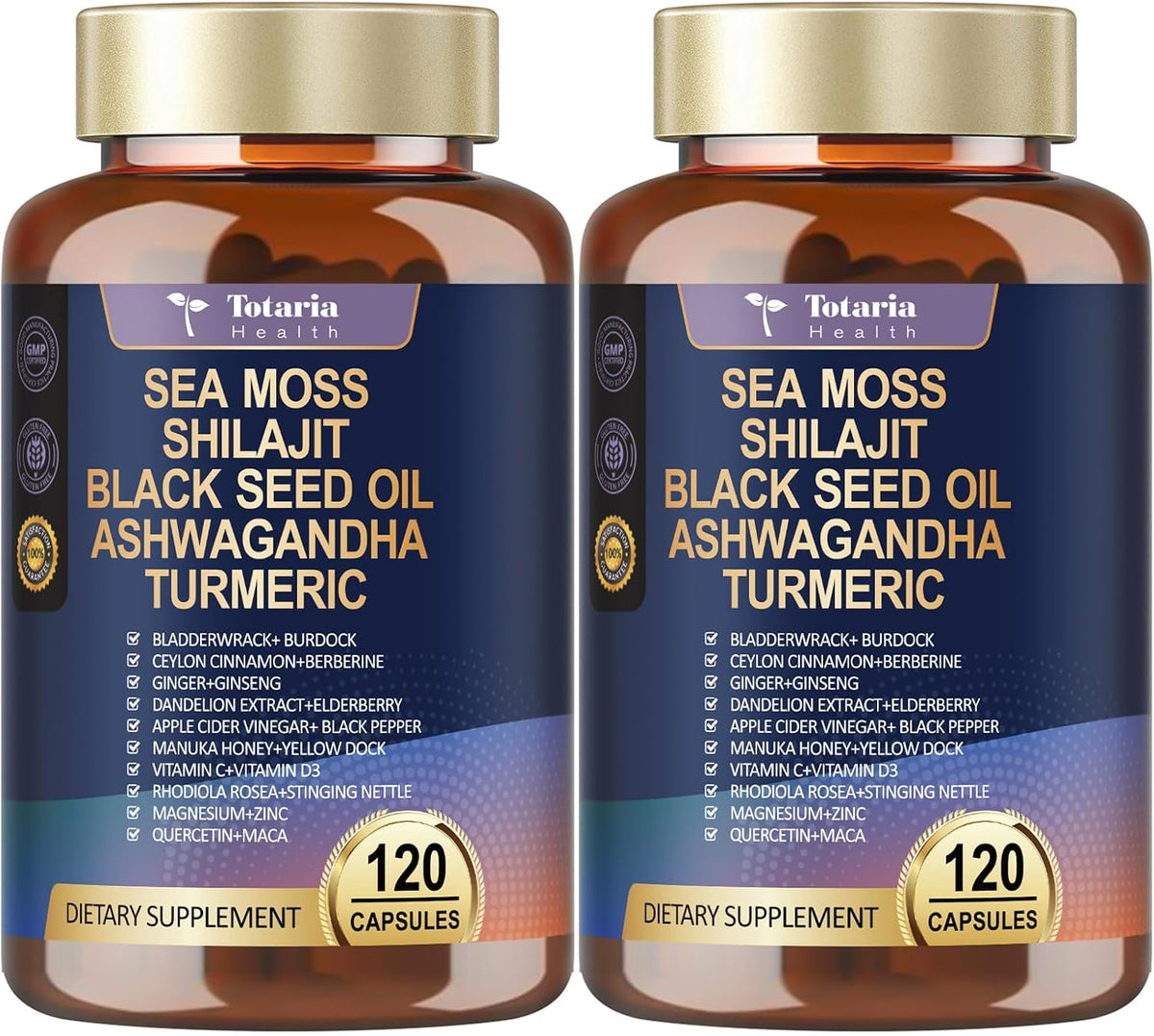 Suplemento 25-en-1 de Musgo de Mar, Aceite – Bladderwrack: Alga rica en yodo, importante para la función tiroidea – Image 10