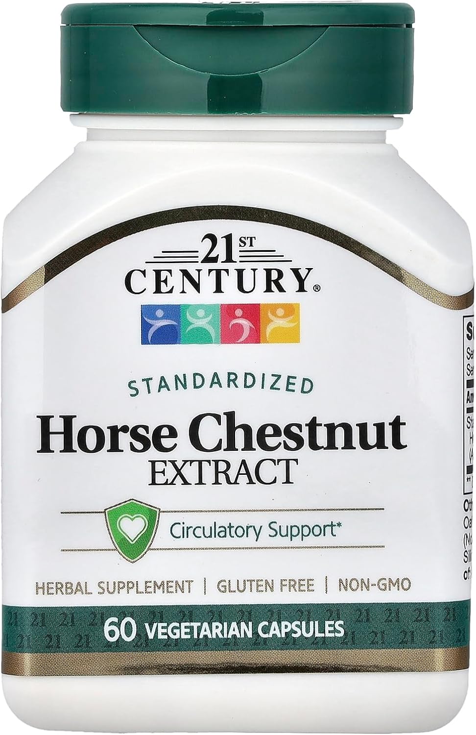 Horse Chestnut Extract, Standardized, 60 Vegetable Capsules (300 mg per Capsule)