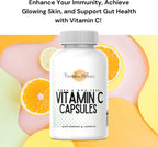 Revitalize Wellness Vitamina C Cápsulas 1000 mg - 200 Cápsulas