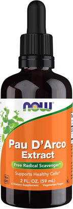 Extracto Líquido de Pau D'Arco de NOW Foods - 59 ml (2 oz) con Gotero