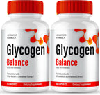 Glycogen Balance Advanced Blood Formula Cápsulas - Suplemento de Máxima Potencia para Circulación Saludable y Niveles Estables (2 Paquetes)