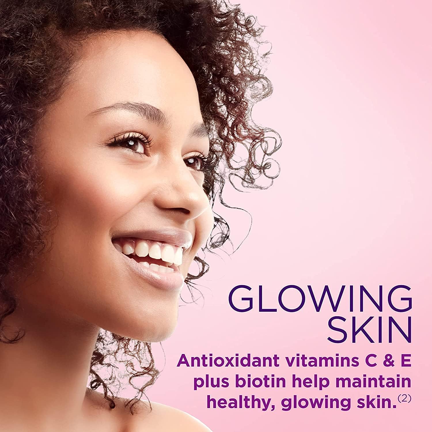 Nature's Bounty Hair, Skin & Nails Cápsulas Blandas con Biotina y Ácido Hialurónico, 150 Cápsulas (Pack de 2)