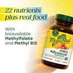 MegaFood Multivitamínico Avanzado para Hombres 40+ - 60 Comprimidos (30 Días)