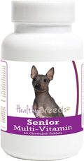 Healthy Breeds American Hairless Terrier Multivitamínico Senior para Perros 60 Comprimidos
