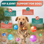 Multivitamínico para perros con glucosamina, omega 3, minerales, probióticos y enzimas - 120 masticables sabor pollo