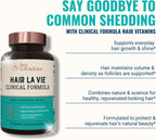 Hair La Vie Clinical Formula Vitaminas para el Crecimiento del Cabello, Mujeres y Hombres