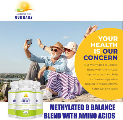 Our Daily Vites L-Metilfolato 15 mg Complejo – Sin gluten, trigo, levadura, leche, lactosa, soja ni OGM. – Image 3