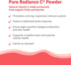 Pure Synergy Pure Radiance C - Vitamina C Orgánica en Polvo (87 g)