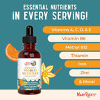 MaryRuth's Organics Multivitamínico con Hierro para Niños de 1 a 3 años, Gotas Líquidas Orgánicas, 59 ml