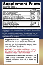 True Healing Naturals - True Minerals, Suplemento Multimineral, 90 Cápsulas Vegetales