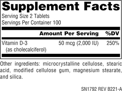 Source Naturals Vitamina D-3 1000 UI (25 – El funcionamiento normal de los músculos. – Image 4