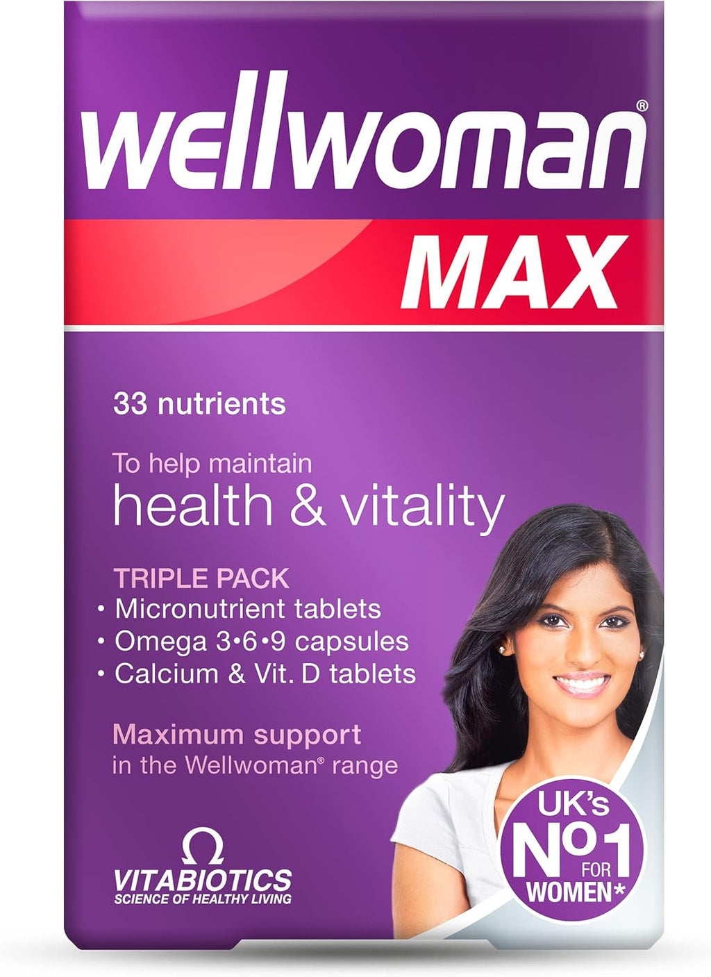 Wellwoman Max Cápsulas - Pack de 84