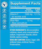 The Vitamin Shoppe C-1000 with Rose Hips, 600 Tablets