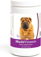 Healthy Breeds Chinese Shar Pei Multivitamínico en Masticables Suaves para Perros 180 Unidades