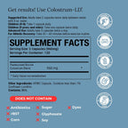 Colostrum-LD Cápsulas | Entrega Liposomal, Máxima Absorción 120 Cápsulas