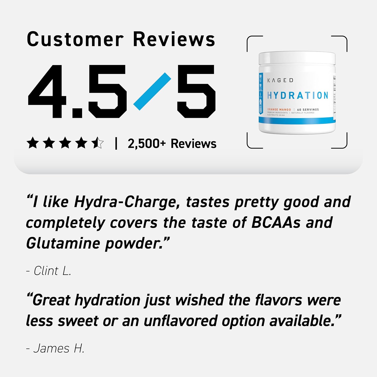 Kaged Hydra-Charge Polvo de Hidratación con Electrolitos - Apple Limeade (60 Servicios)