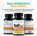 AminAmend Suplemento Muscular para Perros y Gatos Pequeños con CaHMB y Vitamina D3 - 30 Cápsulas