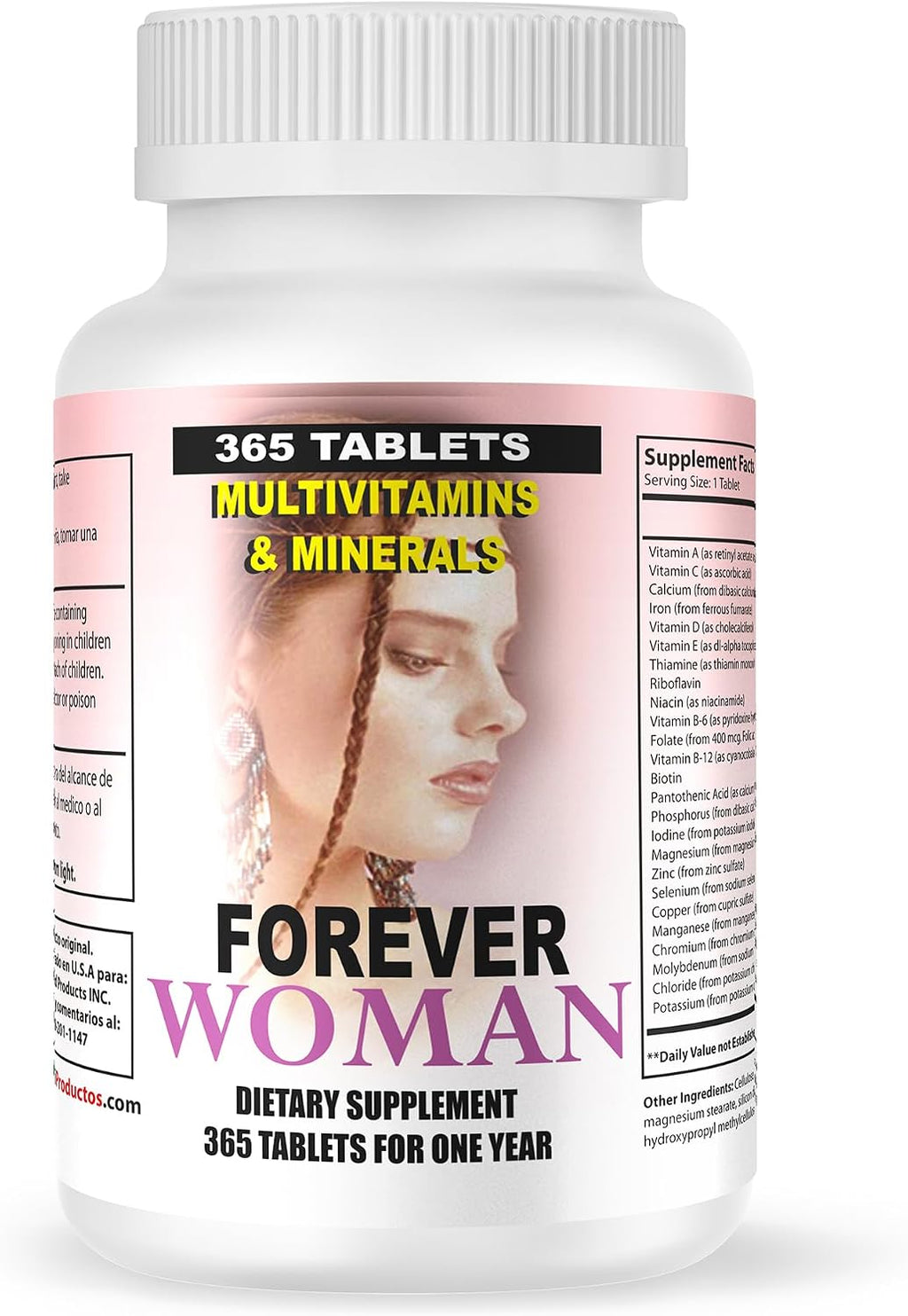 Multivitaminas Forever Woman 365 tabletas - Productos Nutrisalud