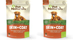 Pet Naturals Skin and Coat para Perros - Snack masticable con aceite de salmón y omega 3 - 30 unidades