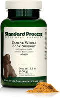 Standard Process Inc. Suplemento para Perros de Apoyo Integral y Multisistémico - Polvo Nutricional para el Mantenimiento de la Salud Diaria - 100 g