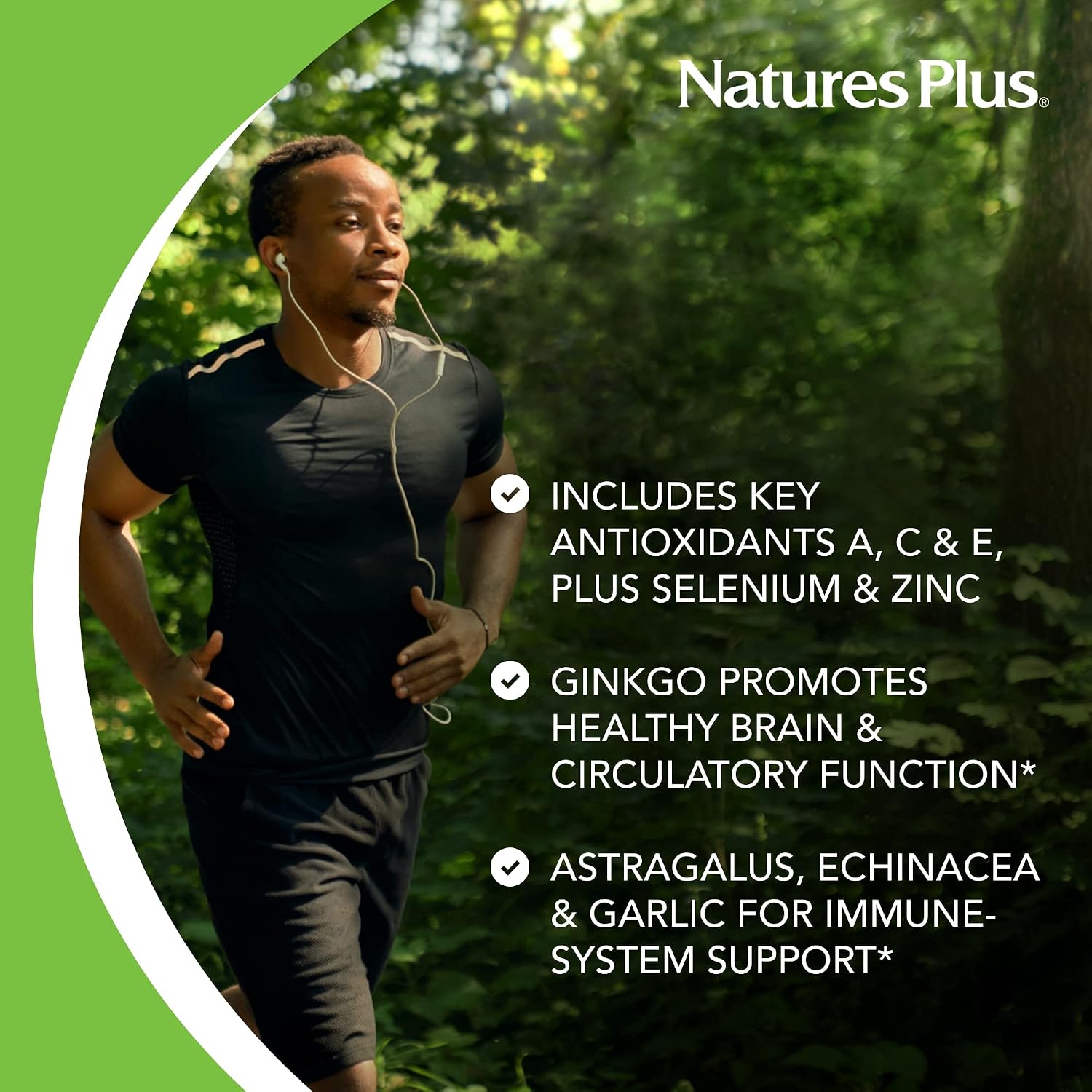 NaturesPlus Commando 2000 - 90 Comprimidos - Protección Antioxidante y Apoyo al Sistema Inmune