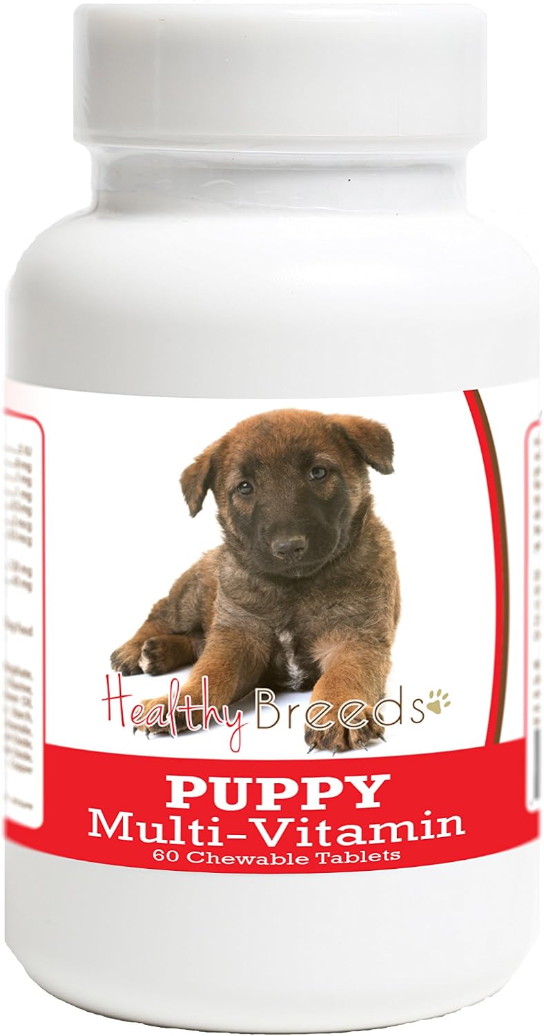 Healthy Breeds Belgian Sheepdog Puppy Dog Multivitamin Tablet 60 Count