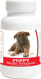 Healthy Breeds Belgian Sheepdog Puppy Dog Multivitamin Tablet 60 Count