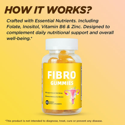 Aromlife Fibro Inositol Gummies - Gominolas de Inositol con Folato y Vitaminas B6 y B12, 60 Gominolas Sabor Naranja para – Image 9