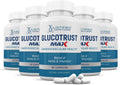 Justified Laboratories Glucotrust Max 1295mg - 300 Cápsulas (5 Envases)