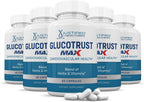 Justified Laboratories Glucotrust Max 1295mg - 300 Cápsulas (5 Envases)