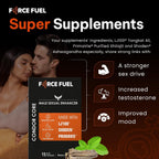 FORCE FUEL Condor Core – Cápsulas para Hombres con Tongkat Ali, Ashwagandha y Shilajit