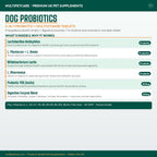 Multipetcare Probióticos para Perros – 5 Cepas, 2 Mil Millones UFC + Enzimas Digestivas y Prebióticos | Salud Digestiva, Heces Firmes, Menos Gases | con Vitaminas del Grupo B | Sabor a Pollo | 120 Comprimidos