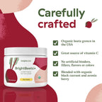 Brightcore Nutrition BrightBeets Polvo de Remolacha, Sabor Manzana Roja, 150 Gramos, 30 Porciones