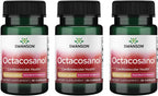 Swanson Maximum-Strength Octacosanol 20 mg 30 Cápsulas (3 Pack)