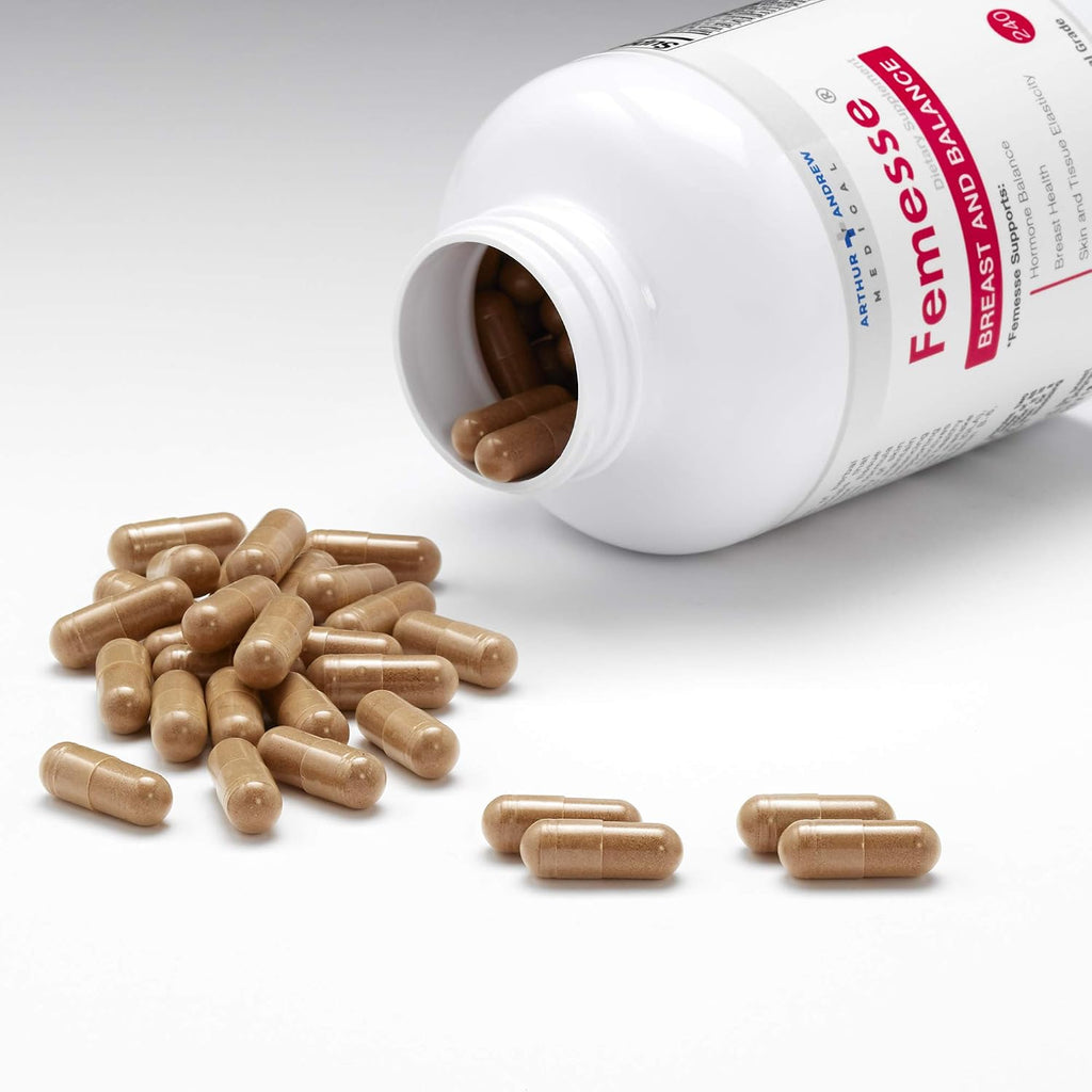 Arthur Andrew Medical Femesse – Apoyo Hormonal y Belleza, Vegano, Sin Gluten, 240 Cápsulas