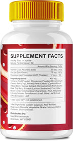 MelliTox Capsules, Overall Health and Wellness Supplement Pills - Maximum Strength, MelliTox All Natural Formula Pills, Advanced Health Support Reviews (5 Pack)