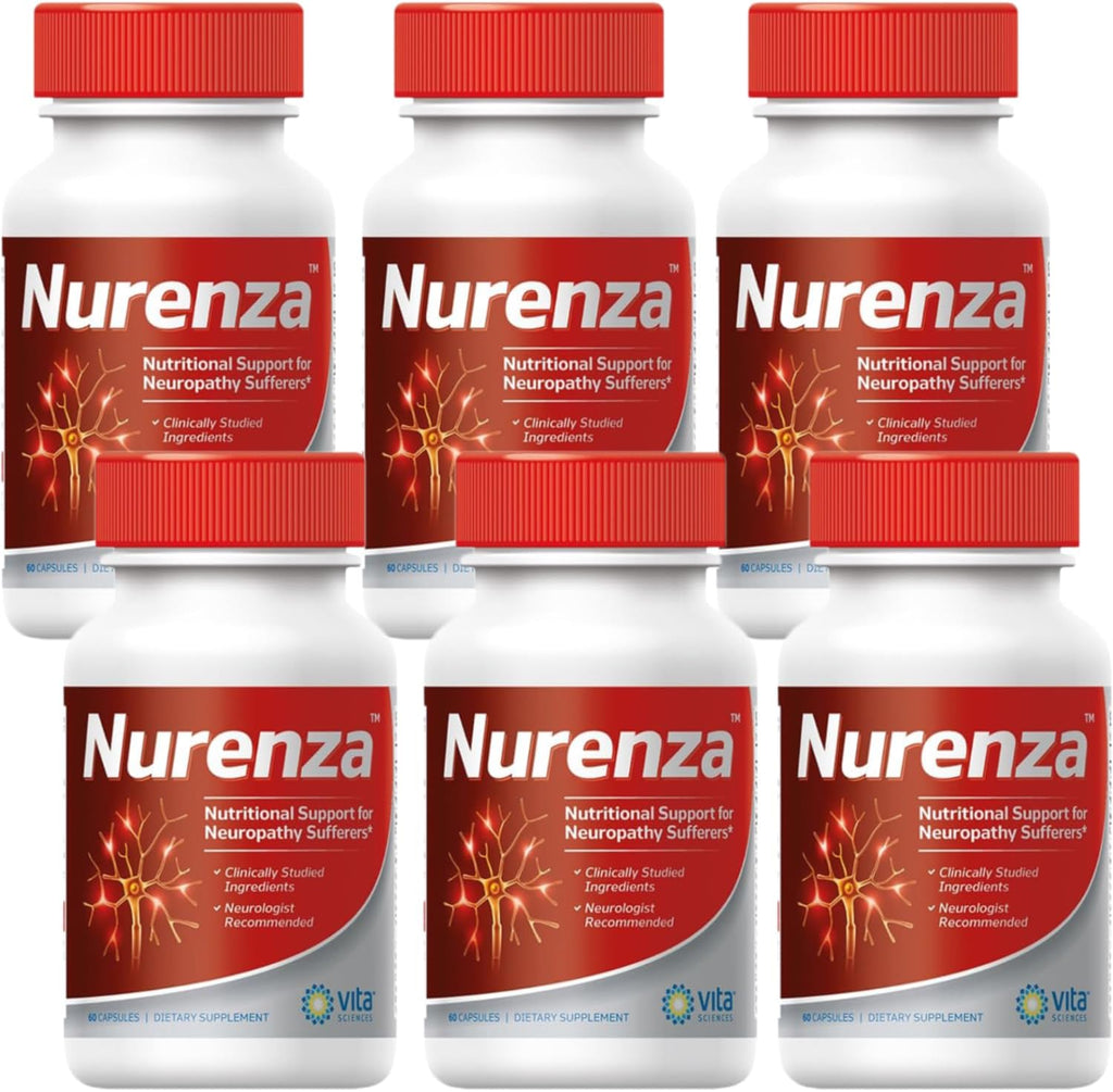 Vita Sciences Nurenza Apoyo Nervioso con R-ALA Natural y Antioxidantes