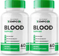 Zempoza Blood Formula – Cápsulas de Suplemento para la Salud Sanguínea con Vitamina C, Zinc y Canela (2 Envases)