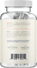 Clear Formulas Bioactive SAM-e 400mg - 60 Cápsulas - S-adenosil-L-metionina