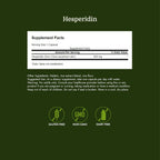 Swanson Hesperidina - Apoyo Cardiovascular y Antioxidante - 60 Cápsulas