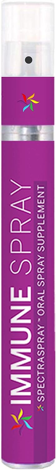 Spectraspray Immune Support Spray Vitamínico Líquido - Vitaminas C, E, Zinc y L-Lisina, 30 Días