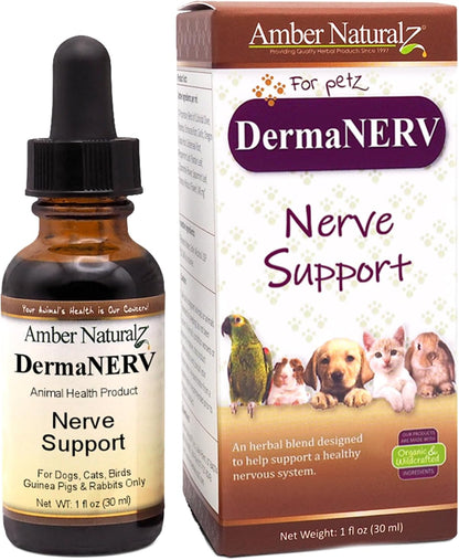 Amber NaturalZ DermaNERV Suplemento Herbal – Bálsamo de limón (Melissa officinalis) : hierba tradicionalmente – Image 1
