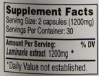 U-Fn U-Fucoidan Extract, 60 cápsulas de 600 mg
