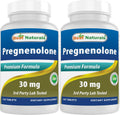 Best Naturals Pregnenolona 30 mg – 120 Comprimidos (Pack de 2)