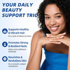 Liquid Biotin & Collagen Drops - 20000 µg de Biotina con Colágeno Líquido - 59 ml
