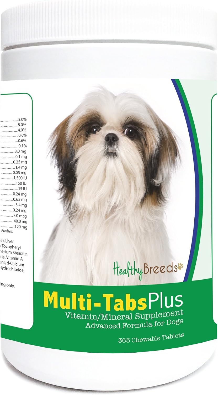 Healthy Breeds Shih Tzu Multi-Tabs Plus Comprimidos Masticables 365 Unidades