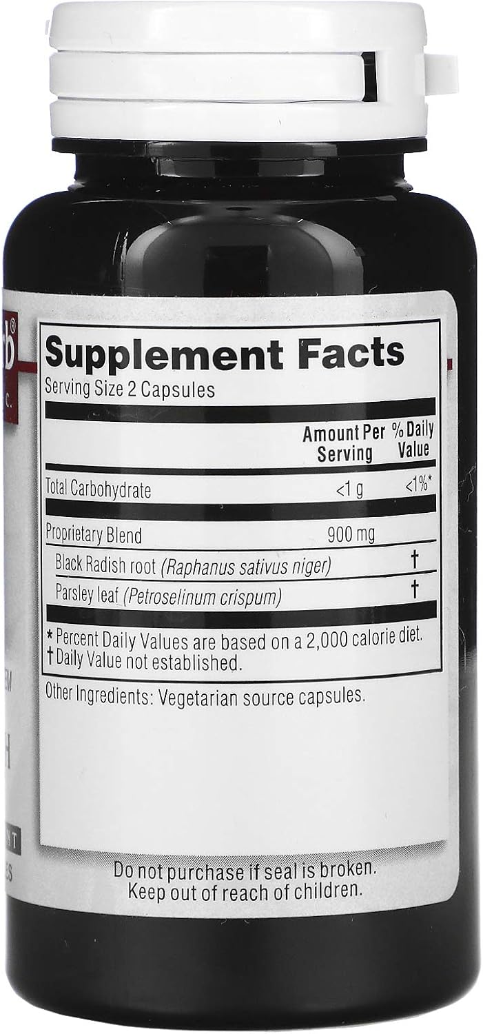 Kroeger Herb Black Radish and Parsley, 100 Capsules