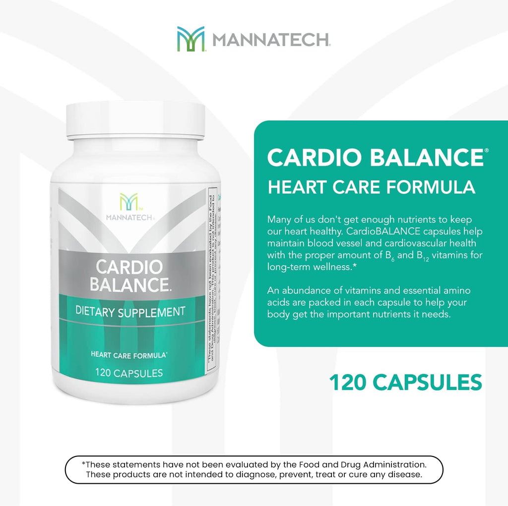 Mannatech CardioBALANCE, 90 Cápsulas